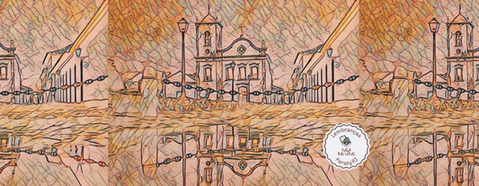 Casa das Latas Paraty Igreja Bege 99x122