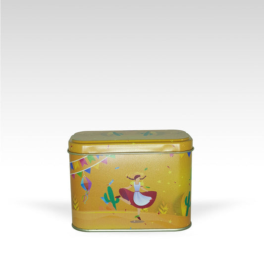 Lata Casal Caipira - 8,5 x 11,5 x 6,0 cm