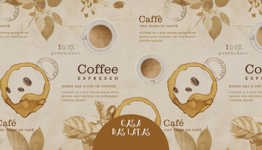 Casa das Latas Coffee Espresso 9,9x17,6cm