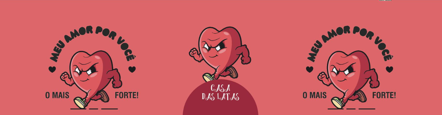 Lata Namorados Mais Forte 9,9x7,7cm