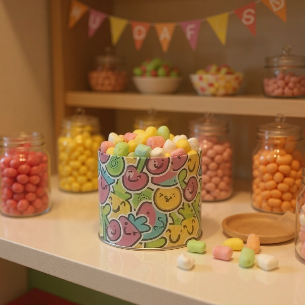 Lata Frutinhas - 9,9 x 10,0 cm