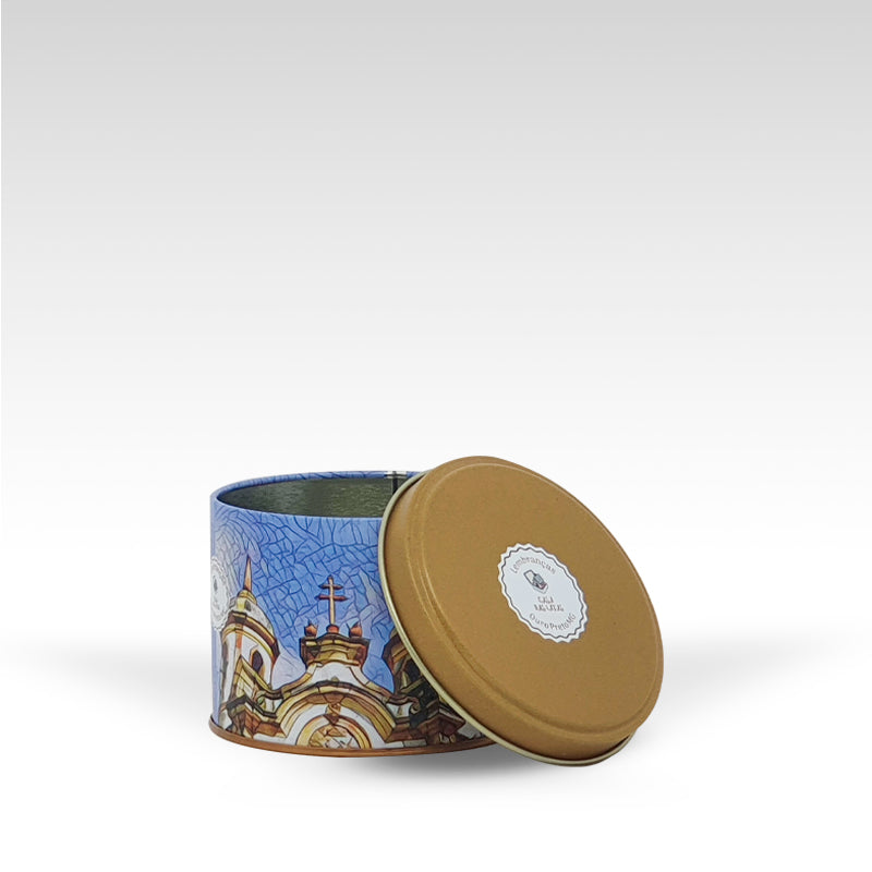 Lata Ouro preto Torre 9,9 x 7,7 cm - Ouro Preto
