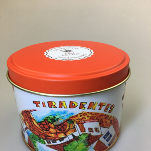 Lata Tiradentes Laranja 9,9 x 7,7 cm - Tiradentes