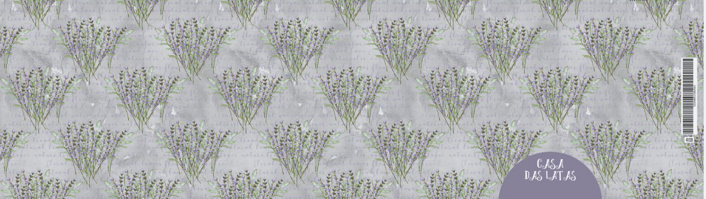 Lata Lavanda 01 Retangular 8,5x11,5x6,0 cm