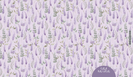 Lata Lavanda 10 Retangular 1L