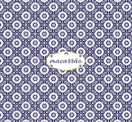 Lata Macarrão Azulejo 9,9x28 cm