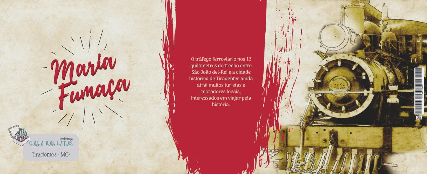 Casa das Latas Tiradentes Maria Fumaça 99x122