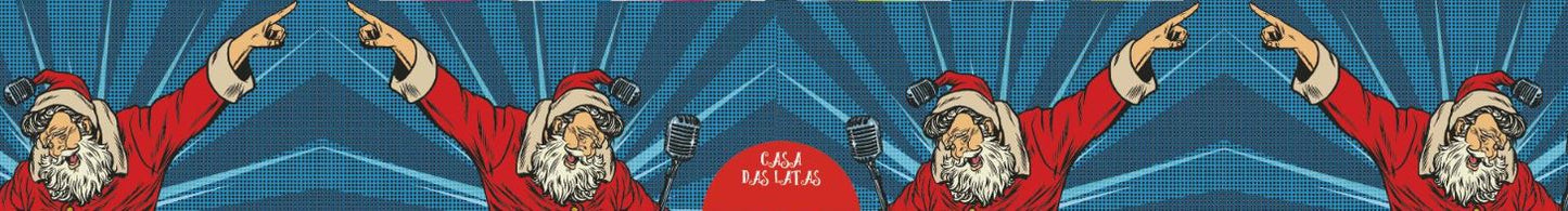 Casa das Latas Noel Cantor 16,5x6,6cm