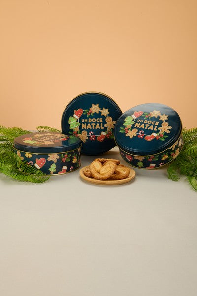 Lata Biscoitos - 12,7 x 6,6 cm