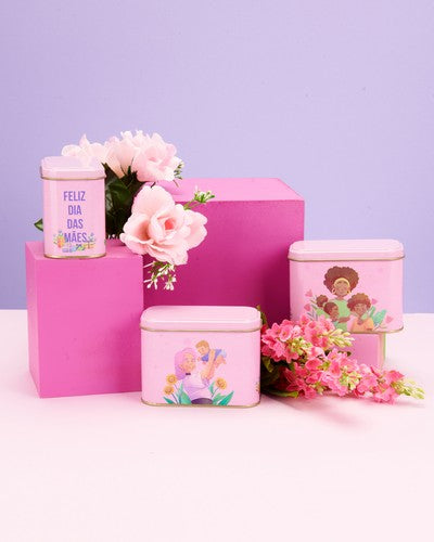Lata Mãe Boneca -8,5 x 11,5 x 6,0 cm