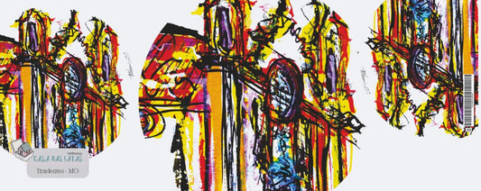 Casa das Latas Tiradentes Rabiscos 99x122