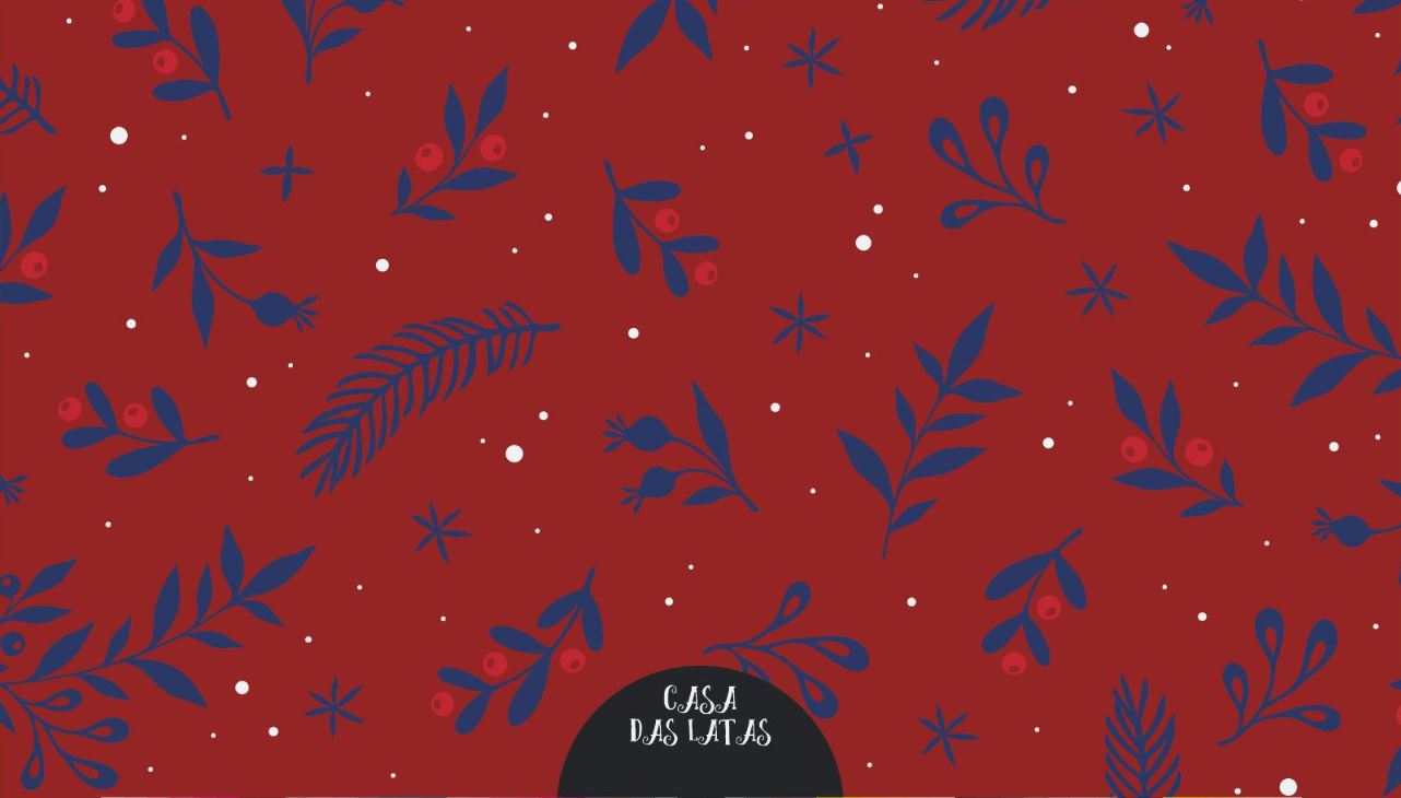 Casa das Latas Ramos Vermelho 9,9x17,6cm