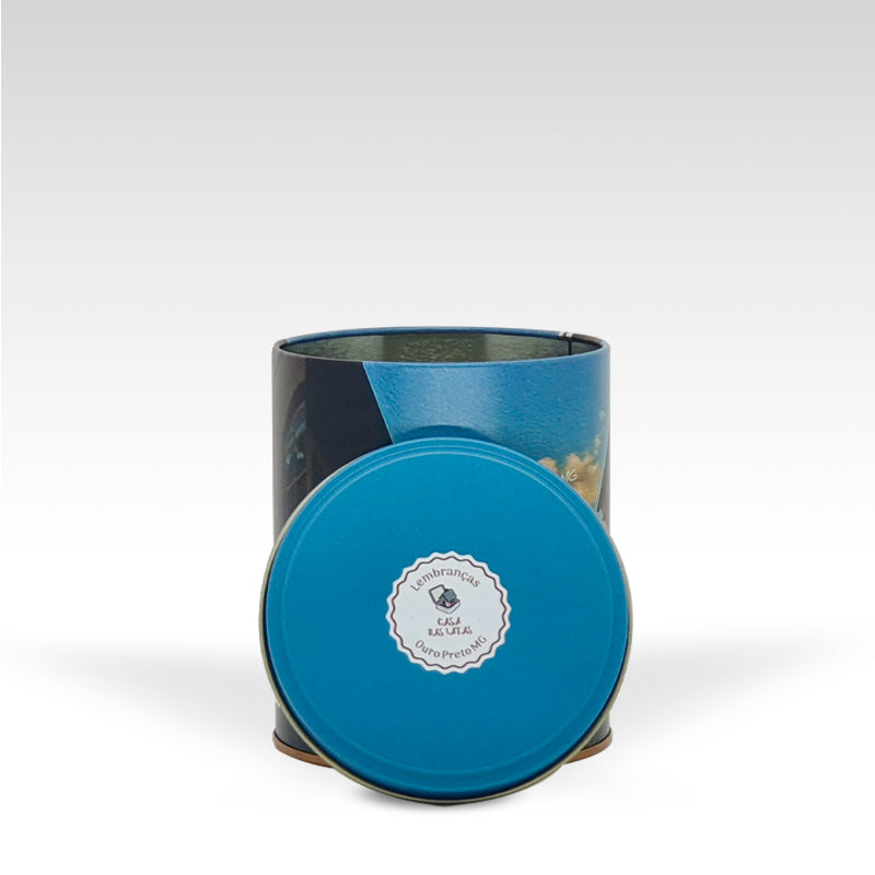 Lata Céu Azul Ouro Preto 9,9 x 12,2 cm - Ouro Preto