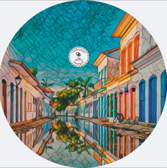 Casa das Latas Paraty Rua 16,5x6,6cm