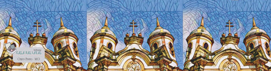 Casa das Latas Ouro Preto Torre Igreja 9,9x7,7cm