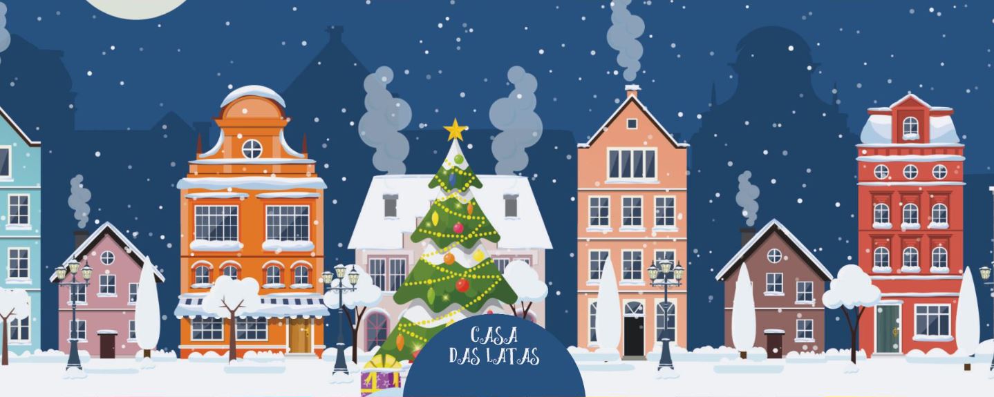 Casa das Latas Vila com Casas 9,9x12,2cm