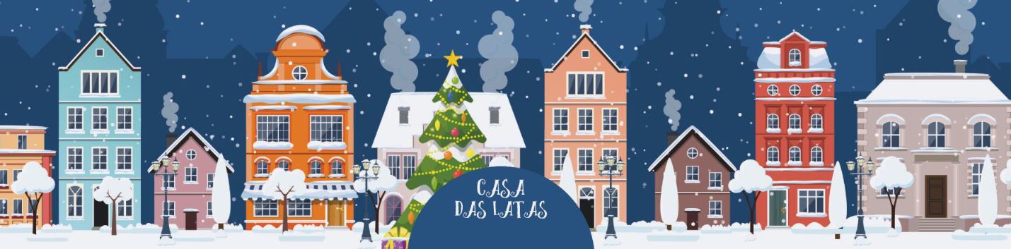 Casa das Latas Vila Casas 9,9x7,7cm